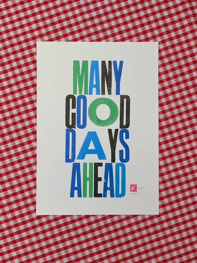 Many Good Days Ahead 
