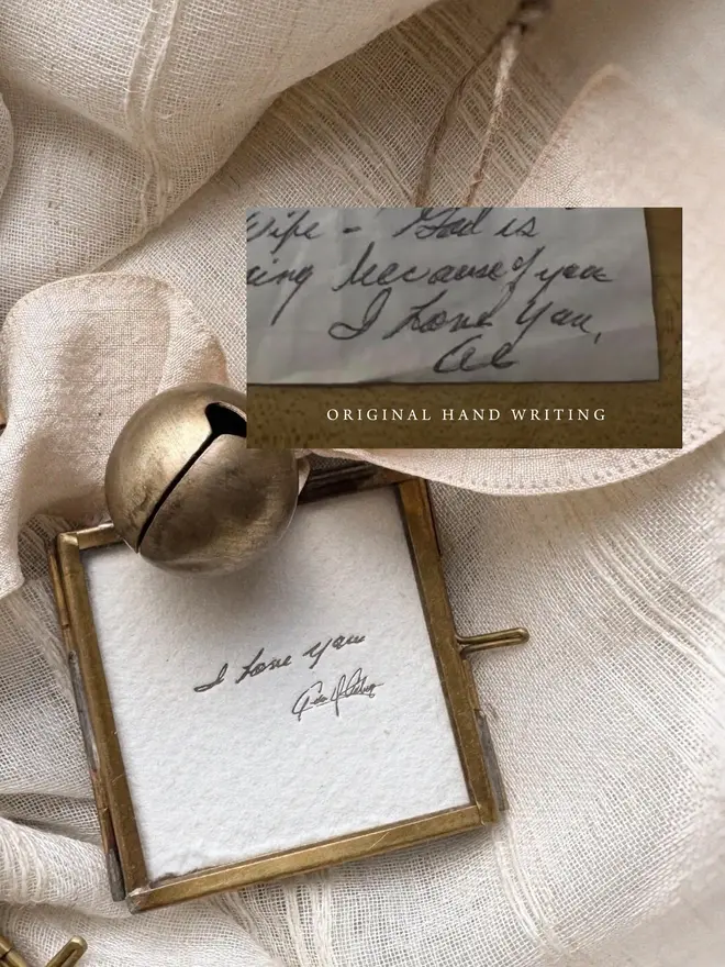 Valentine’s Day, Heirloom, keepsake, wedding, love, wedding gift, anniversary gift, long distance relationship, long distance friendship, Christmas ornament, I miss you, photo frame, when I met you, gifts for her, gifts for him, i love you, hand writing