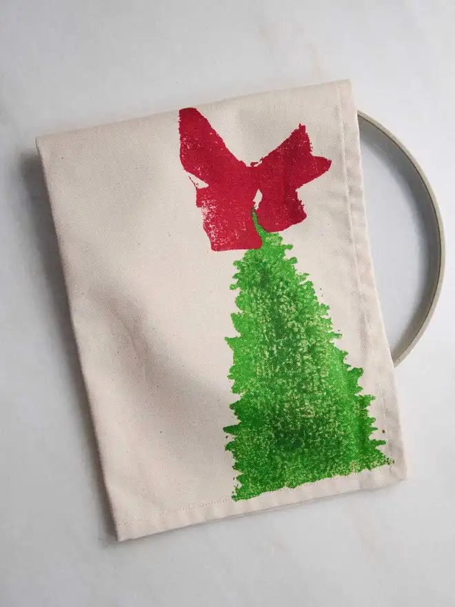 Christmas Tree Table Runner and Napkin Set