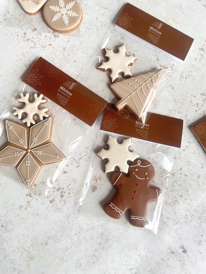Gingerbread Christmas men biscuits