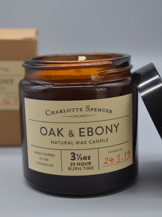 Oak & Ebony Candle 