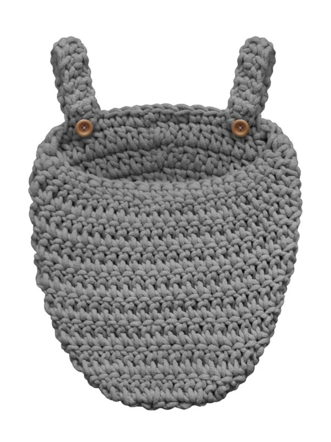 Zuri House. Large dark grey nursery organiser