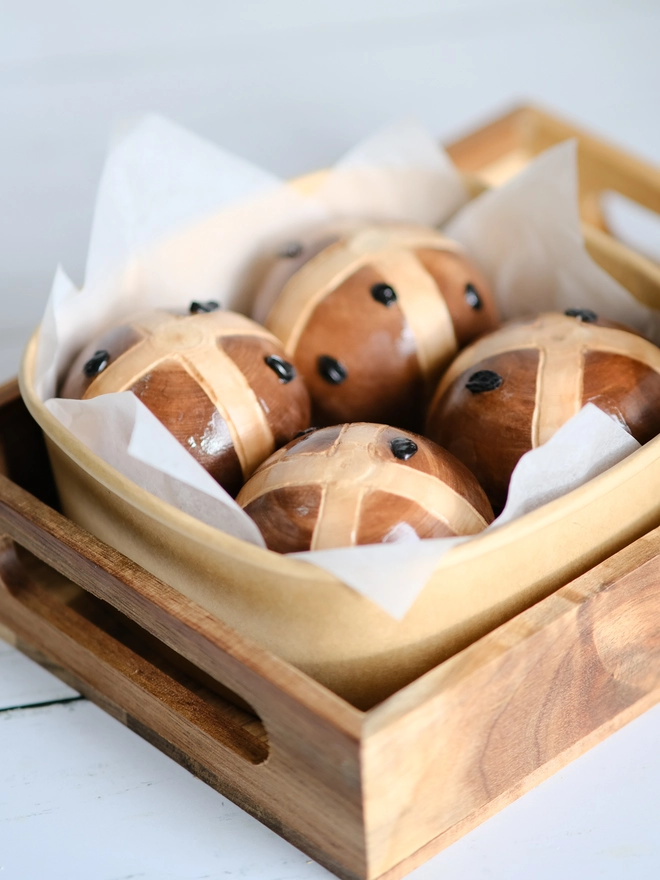 Easter Hot Cross Buns With A Hidden Twist