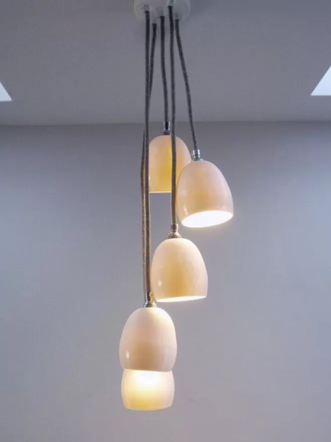 Droplet Pendant Light - Five