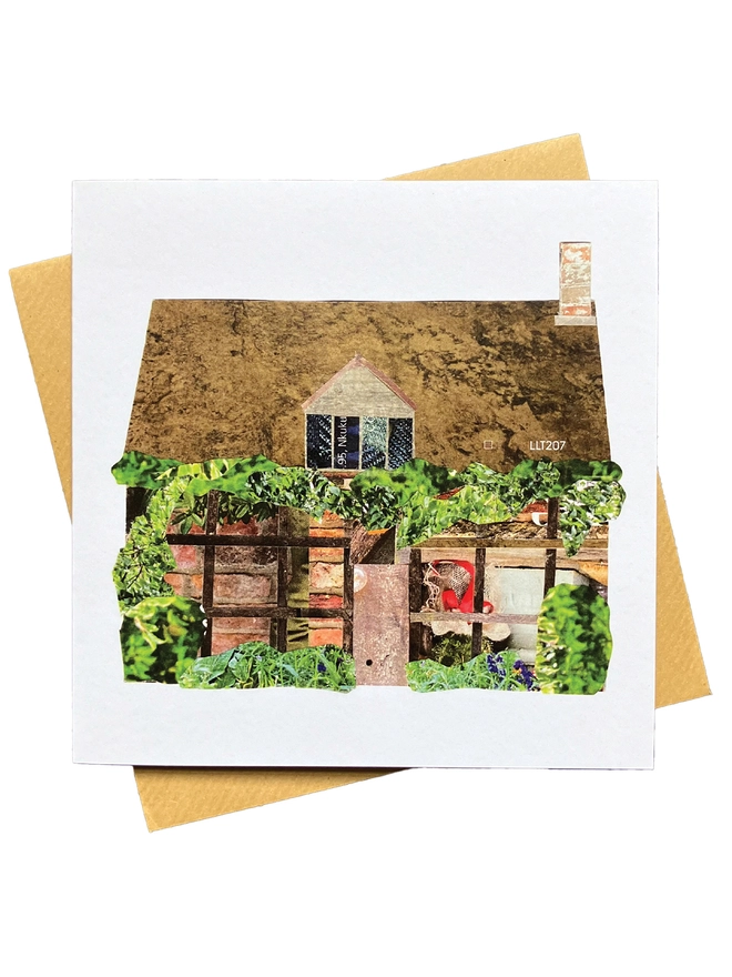 Cute Cottage Home Card