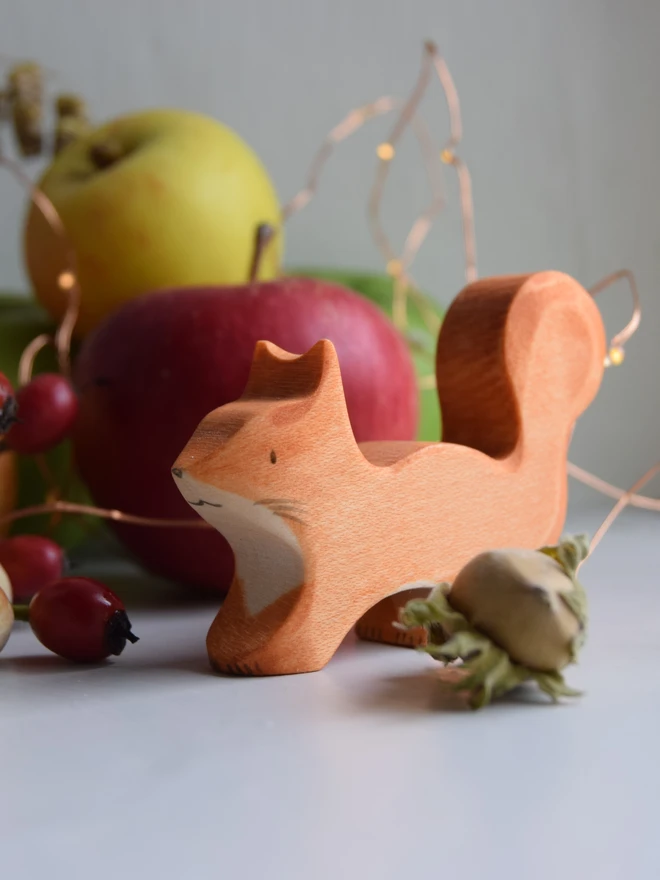  Wooden Squirrel Toy 