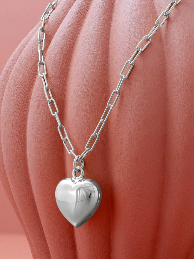 Polished Heart Pendant