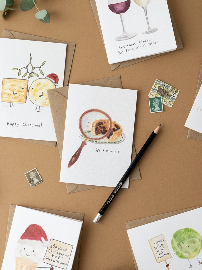 All of our Greeting Cards have been hand painted and designed by Melissa Western