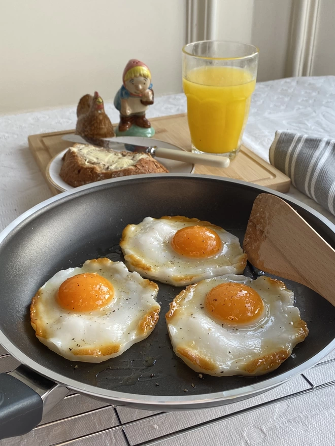 Fake Fried Eggs Non Stick Ikea Pan 