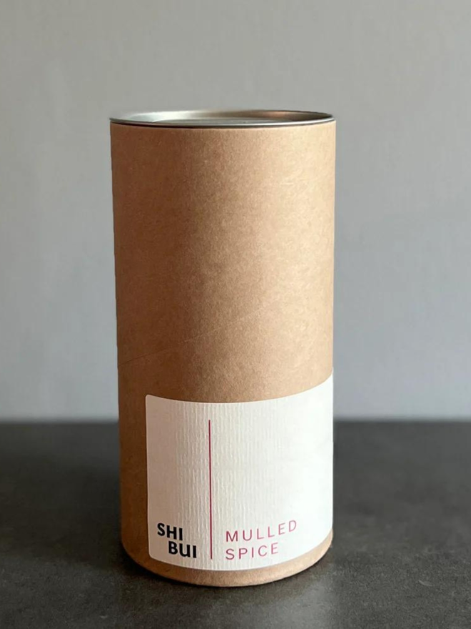 Mulled spice christmas tea bags tube