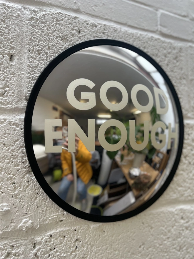 Good enough hand painted convex mirror