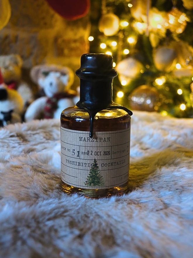 Marzipan Old Fashioned Inspired Bottled Cocktail