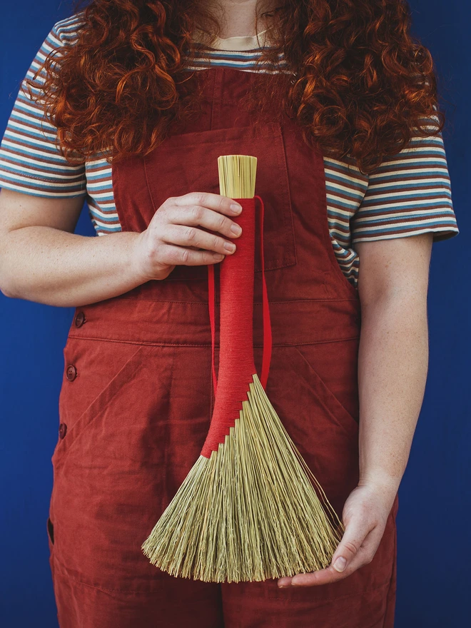 Broomcorn handbroom