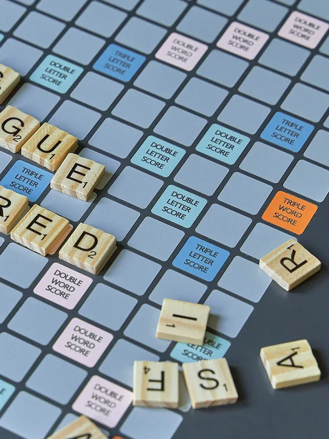 Scrabble Side Table