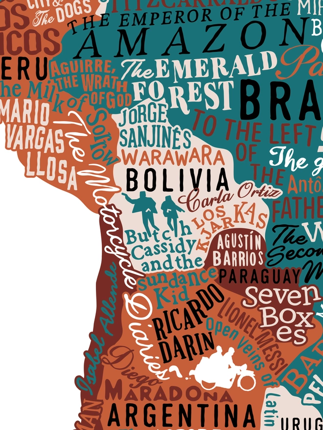 Culture Map Detail: South America