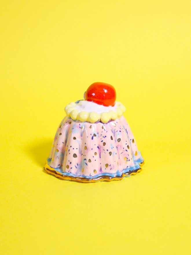 Pixie Dust Ceramic Cake Sculpture