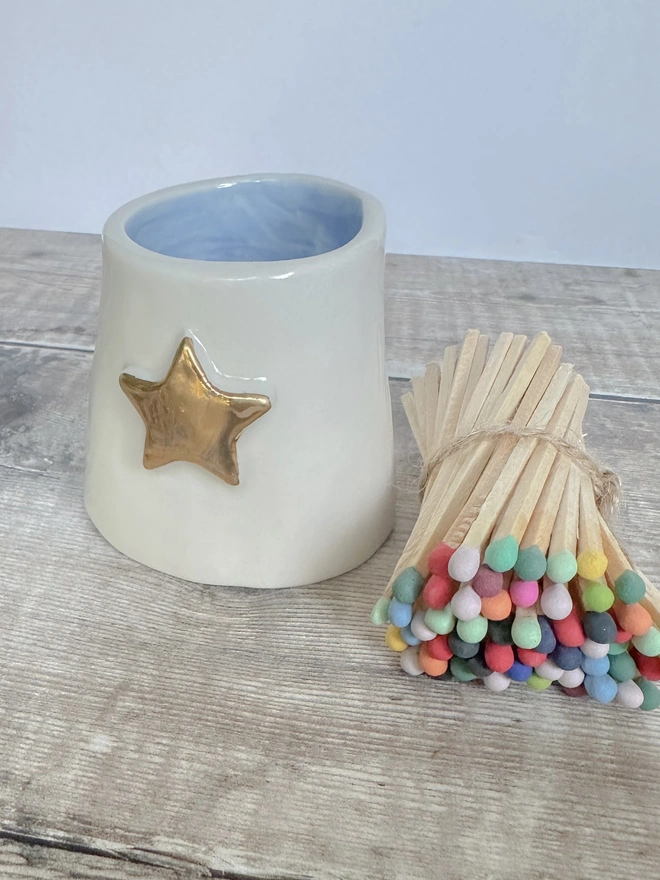 Ceramic Golden Star Match Striker 