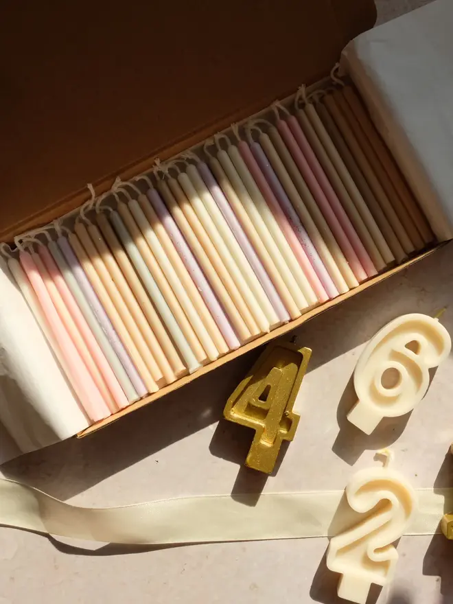 Bento Cake Birthday Candles (Set Of 15)