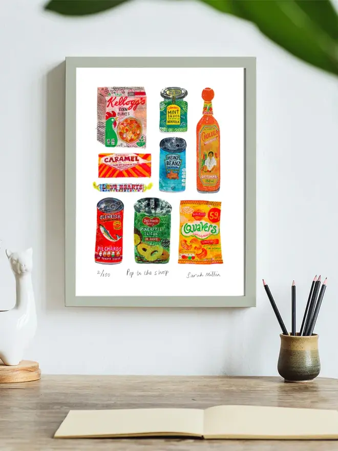 Pop To The Shop Fine Art Print