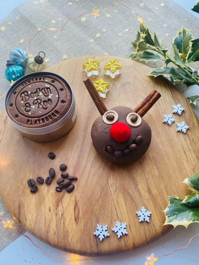 Rudolph Playdough Stocking Filler Kit