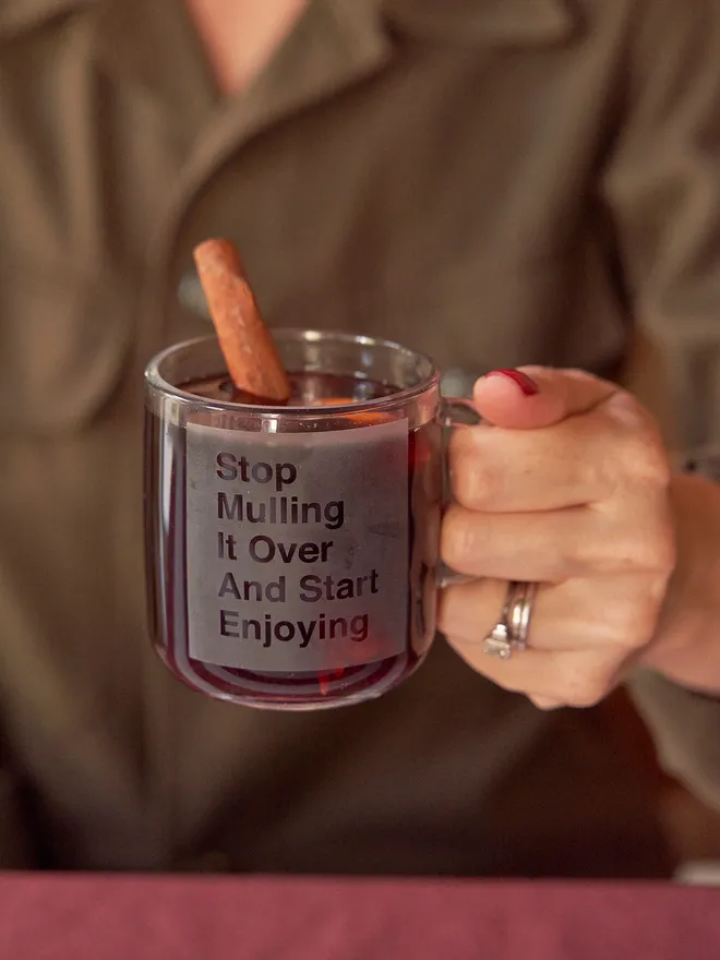 Stop mulling over and start enjoying mulled wine glass
