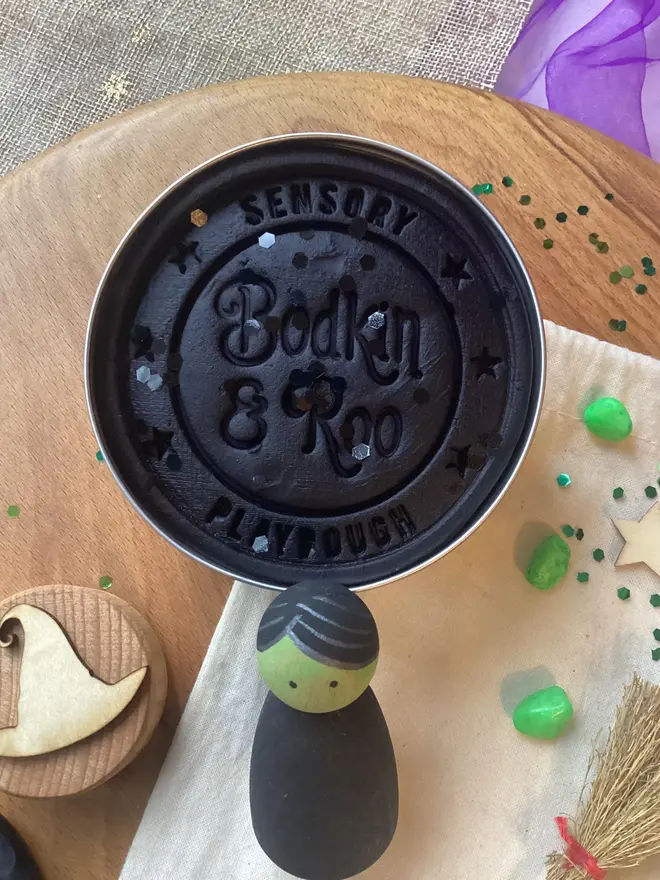 Green Witch Inspired Playdough Kit