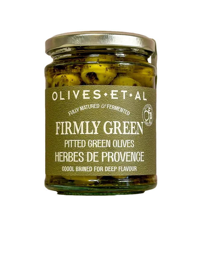 Proper Greek Pitted Green Olives