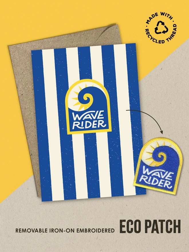 Eco wave rider patch