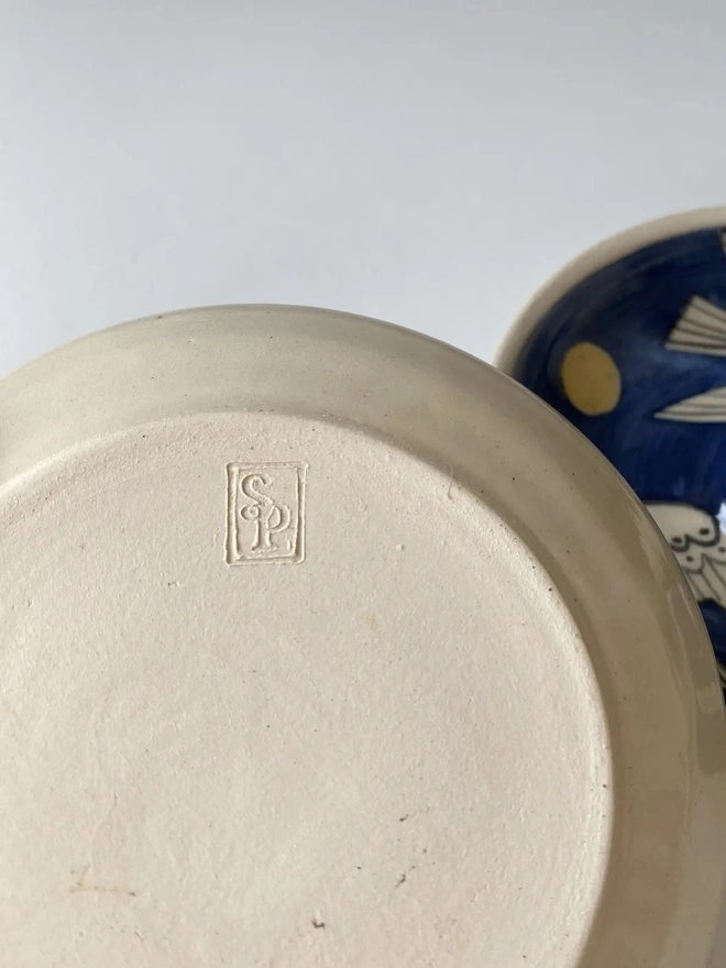 Handmade Stoneware Candle Holder