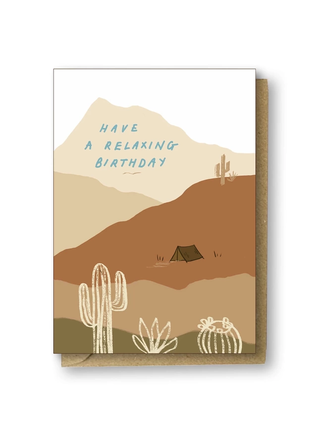 Have a Relaxing Birthday Card