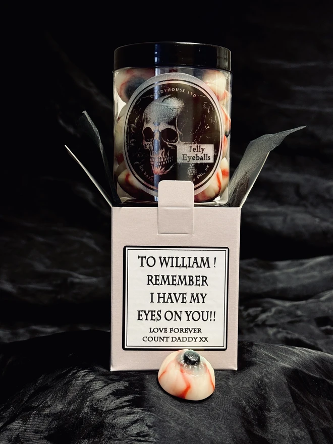 Halloween Eyeballs Candyhouse Gift Wrapped