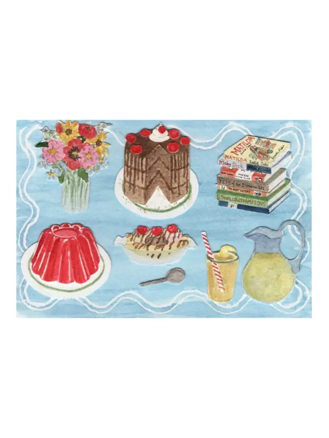 Matilda The Book Greetings Card Card