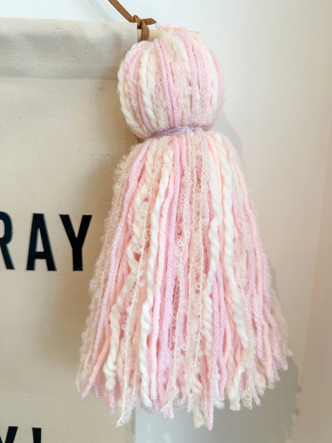 Pink Tassel