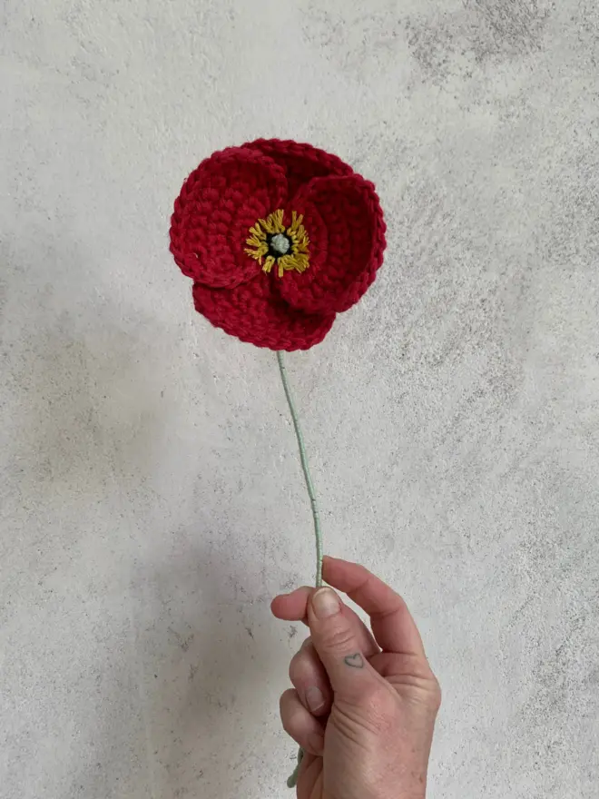 Poppy Crochet Craft Kit