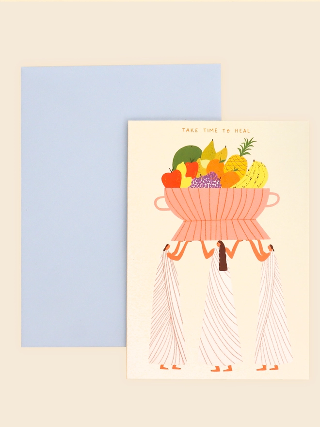 'Take Time To Heal' Card