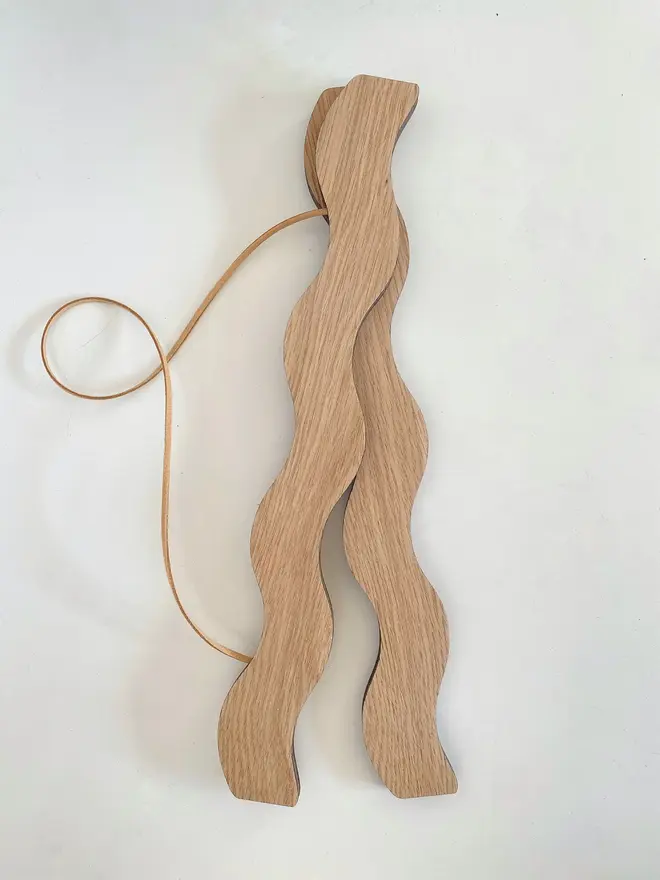 Wavey Magnetic Picture Frame Oak