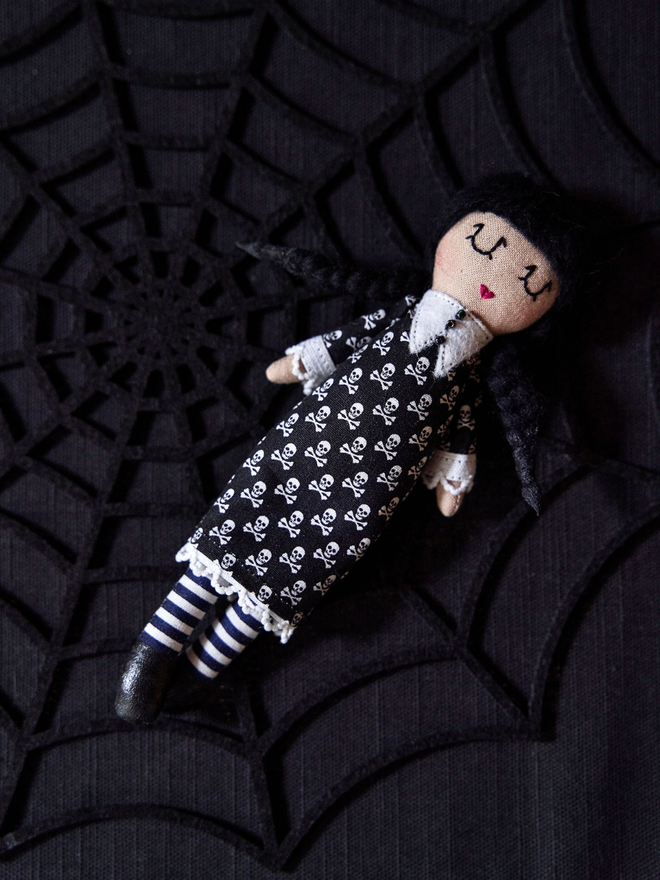 Wednesday Addams Mini Icon Doll