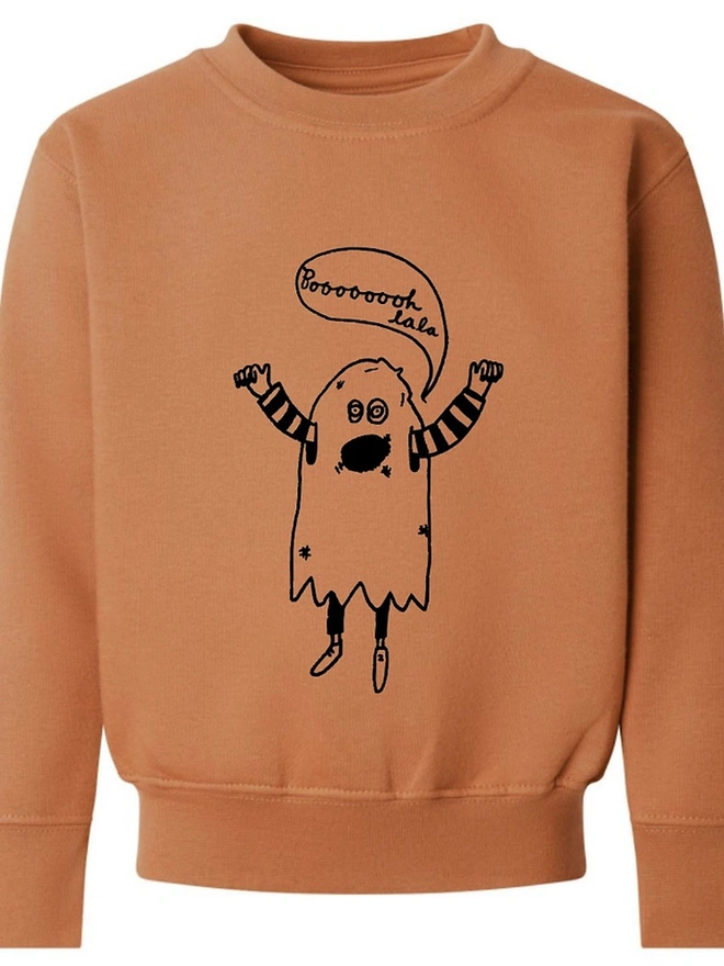 'Boohlala' Kids Halloween Sweatshirt