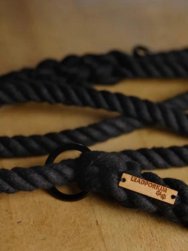 Hand Dyed Rope Cat Collar