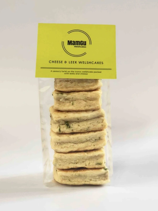 6 Cheese & Leek Welsh Cakes