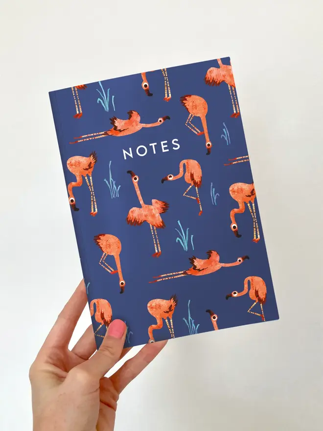flamingo a5 notebook