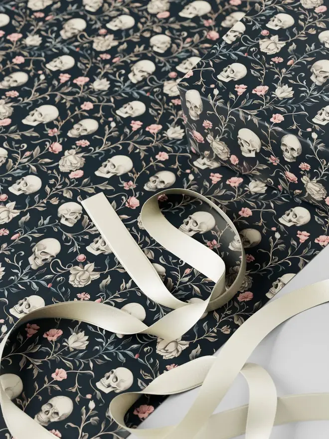 Skull Wrapping Paper
