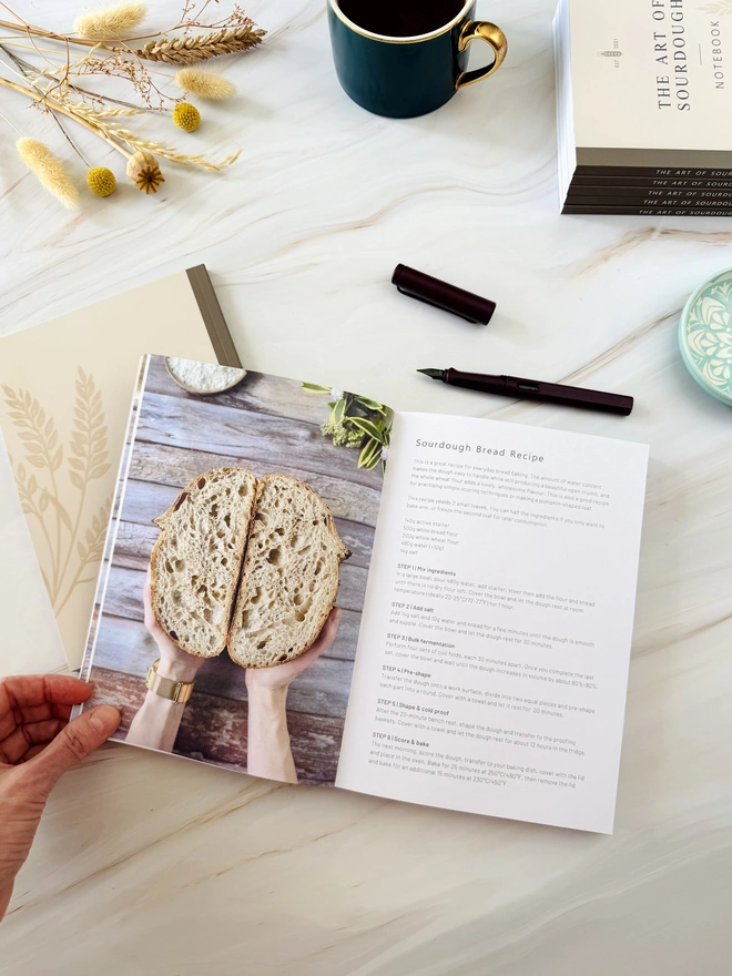 The Art of Sourdough Notebook