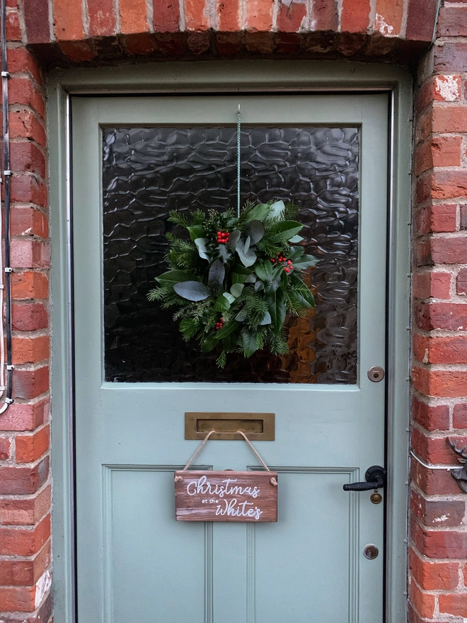 christmas at the sign