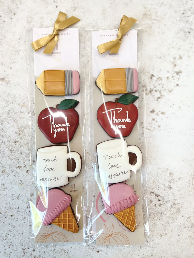 Thank you teacher biscuits