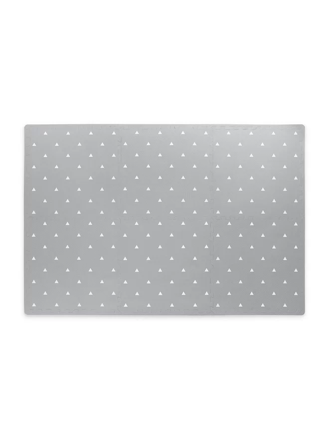 Triangle Playmat in Grey
