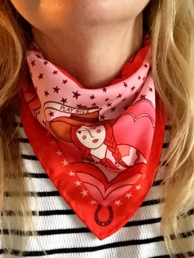 Cowgirl Neckerchief