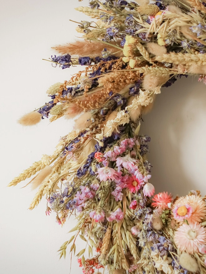 'Cotswold' Everlasting Dried Wreath