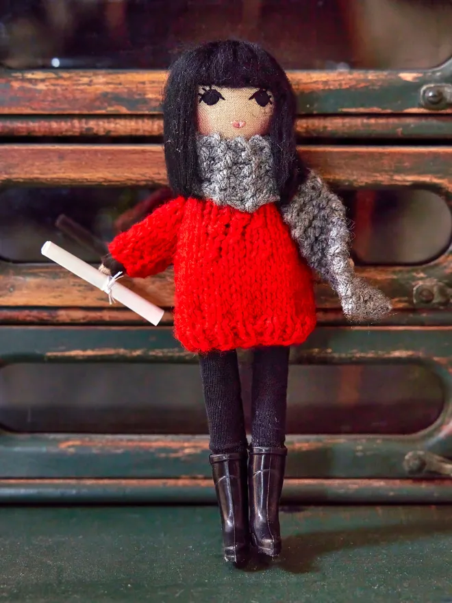 Claudia Winkelman mini icon doll