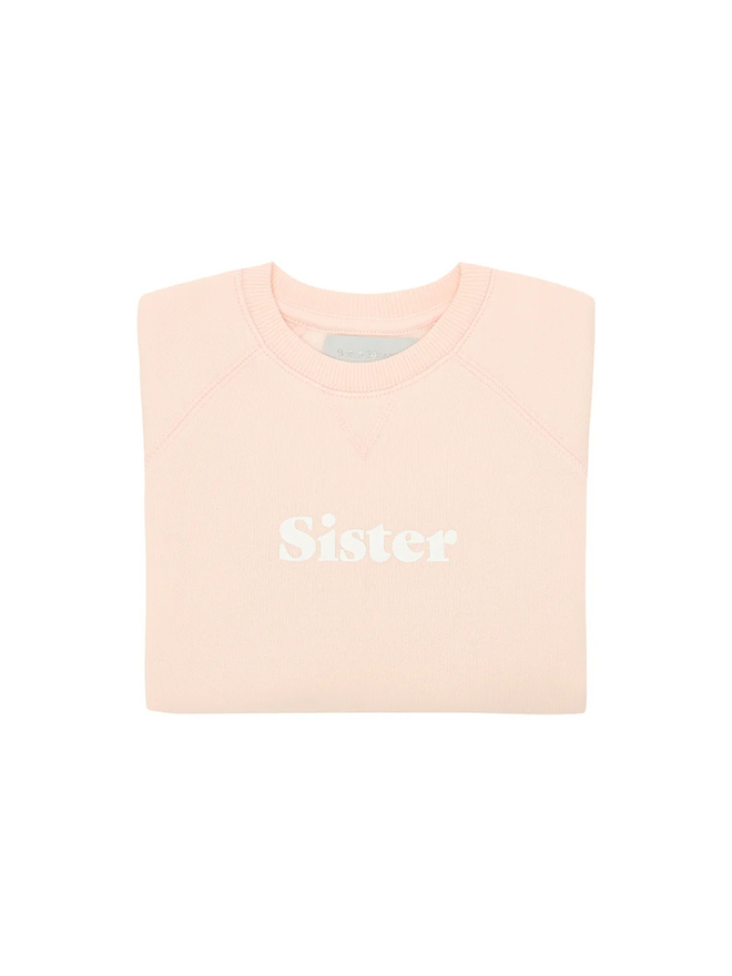 pink sister sweatshirt
